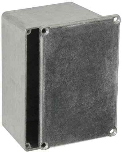 Bud Industries Cu-472 Aluminum Econobox 4-3 4 Length X 3-9 64 Width 2-21 Height Natural Finish