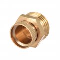 Uxcell 1 2bsp Male Thread Dia Air Compressor Part Brass Tone Security Water Drain Valve