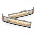 Instyleparts Chrome Amber Bumper Lights 