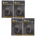 Niche Brake Pad Set For Kawasaki Ninja Zx6r Zx14r Z1000 Concours 14 43082-0122 Front Organic 4 Pack