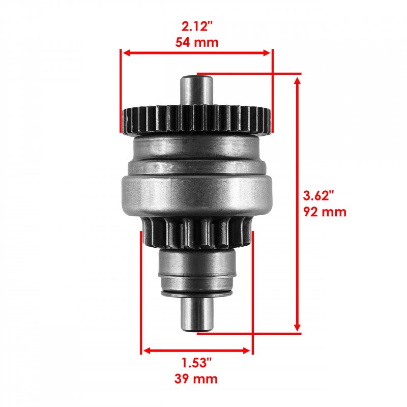 Caltric Starter Drive For Yamaha Orm 4wv-15650-02-00