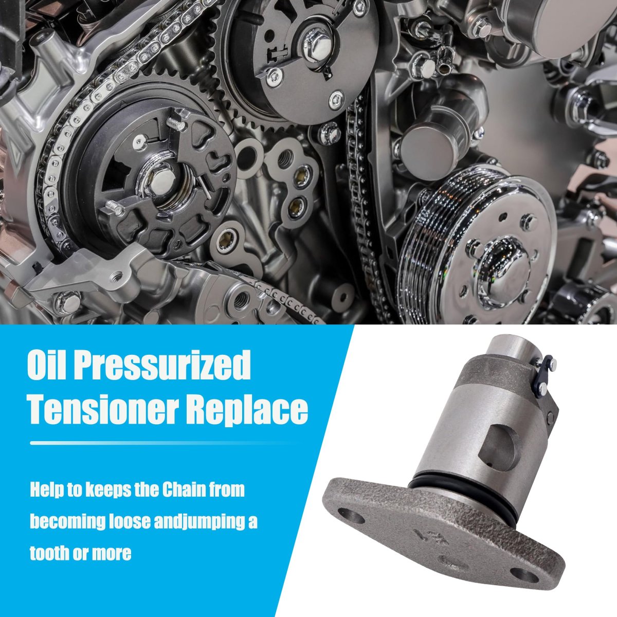 Engine Timing Chain Tensioner For Toyota Corolla Celica Mr2 Spyder Matrix Pontiac Vibe Chevrolet Prizm 1999 2008 Replace 9 5518