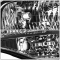 Fo2503226 Oe Style Passenger Right Side Chrome Housing Headlight Lamp Compatible With Ford Expedition 07-14