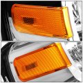 Fo2503226 Oe Style Passenger Right Side Chrome Housing Headlight Lamp Compatible With Ford Expedition 07-14