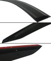 Jdm 3d Style Smoked Clip-on Type Window Visor Rain Guard Compatible With 2015-2020 Honda Hrv Hr-v