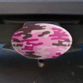 Pink Camouflage Oval Tow Trailer Hitch Cover Plug Insert
