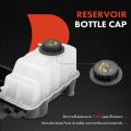 A-premium Engine Coolant Recovery Reservoir Tank W Cap Bracket Dohc 6 8cyl 3 5 7 0l Compatible With Ford Lincoln F-150 11-14