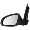 Towing Mirror Glass Fit For 2012-2017 Verano Buick Left Outside Rear View 22908063 
