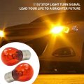 10 Pack Incandescent 1157 Parking Lamp Turn Signal Bulbs Amber