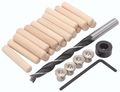 27 Piece 5 16 Doweling Accessory Set 
