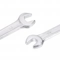 Uxcell Metric Double Open End Wrench 10mm X 12mm 14mm 17mm U-shaped Opening 45 Steel For Diy Hand-making Household Maintenance
