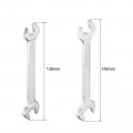 Uxcell Metric Double Open End Wrench 10mm X 12mm 14mm 17mm U-shaped Opening 45 Steel For Diy Hand-making Household Maintenance