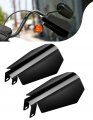 1 Pair Motorcycle Handguard Coffin Cut Guard Hand Shields For 2006-2021 2022 2023 Touring Models Street Glide Road King Electra 