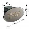 Graphics More Purdue University Boilermakers Alumn Oval Tow Trailer Hitch Cover Plug Insert