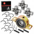 Front Rear Propeller Shaft Bearing Carrier U-joint For Polaris Ranger Rzr 570 900 1000