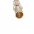 Uxcell 8mm Brass Barb Hose Fitting Straight Connector Coupler 5pcs