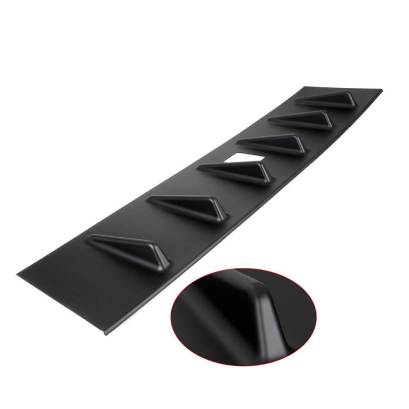 Rear Roof Shark Fin Spoiler Wing For Mitsubishi Lancer Evo X 10 2008 2016 Matte Black Abs Bumper Chassis Trunk Tail Adjustable