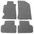 Ikon Motorsports Floor Mat For 2002-2006 Acura Rsx Factory Fitment Gray Nylon Front Rear Car Mats Liner Carpets Replacement 4pc 