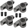 Ocpty 4x 1 5 Ratio 7 16 Studs Engine Roller Rocker Arm Fit For 327 350 400 Small Block Chevy Bapn02002