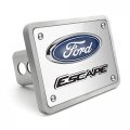 Ipick Image Made For Ford Escape 3d Logo Brushed 3 8 Thick Billet Aluminum 2 Inch Tow Hitch Cover