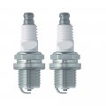 V-power Spark Plug Set Of 2 Fits 2005-2009 Polaris Ranger Xp 700 683cc 