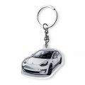 Kikimo Keychain For Tesla Model 3 Ychain Acrylic Key Chain Key Ring And Accessorieeychain For Tesla Model 3 Model Y Teslachain