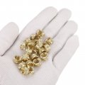 Uxcell Knurled Insert Nuts 25pcs M8 X 6mm L 10mm Od 3d Printing Brass Female Threadeds Heat Set Insert Embedment