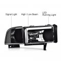 G-plus Led Headlights Compatible With 1994-2001 Dodge Ram 1500 1994-2002 2500 3500 Not Fit For Sport Model Van Models Driver