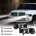 G-plus Led Headlights Compatible With 1994-2001 Dodge Ram 1500 1994-2002 2500 3500 Not Fit For Sport Model Van Models Driver