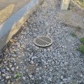 Premium 4 Inch Grey Outdoor Round Flat Drain Grate Cover Fits All Sewer Pipe Fittings Also Triple Wall Corrugated Landscape 
