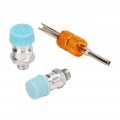 Kimiss 3 Pcs Air Conditioning Valve Core Kit Cap Ac Systemkit For 508 Car Compressor Seat 