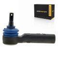 Tie Rod End For 1995 To 2005 Dodge Neon Sintered Metal Bearing Threaded Stud Castle Nut And Cotter Pin Included Greaseable