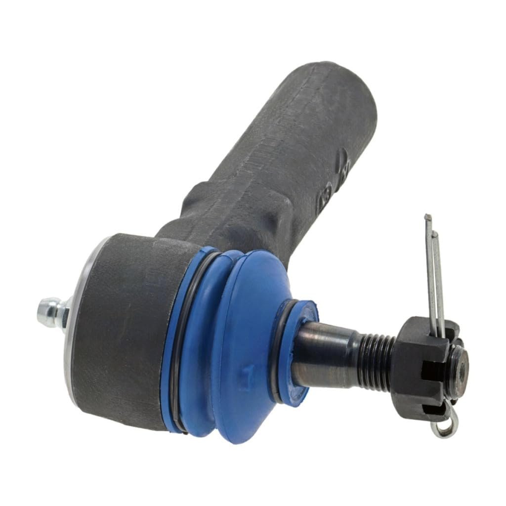 Tie Rod End For 1995 To 2005 Dodge Neon Sintered Metal Bearing Threaded Stud Castle Nut And Cotter Pin Included Greaseable