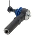 Tie Rod End For 1995 To 2005 Dodge Neon Sintered Metal Bearing Threaded Stud Castle Nut And Cotter Pin Included Greaseable