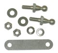 1958-1962 Corvette Gas Pedal Stud Kit W Plate 