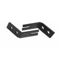 Dee Zee A Pillar Accessory Brackets For Jeep Gladiator 2020 2021 2022 Textured Black Steel Light Mounts Dz4451jl 