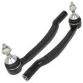 Front Outer Tie Rod End For Volvo V70 2001 2002 Xc70 2003 2007 And Xc90 2014 Adjustable 2pc Set Es80085 