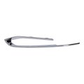 Front Passenger Side Lower Grille Molding For Bmw Activehybrid 5 2014 2015 2016 Sedan Chrome Plastic Luxury Model With Fog 