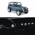 Wljh Bright White Instrument Panel Gauge Cluster Speedometer Tachometer Indicator Bulb Full Led Light Kits Package Replacement