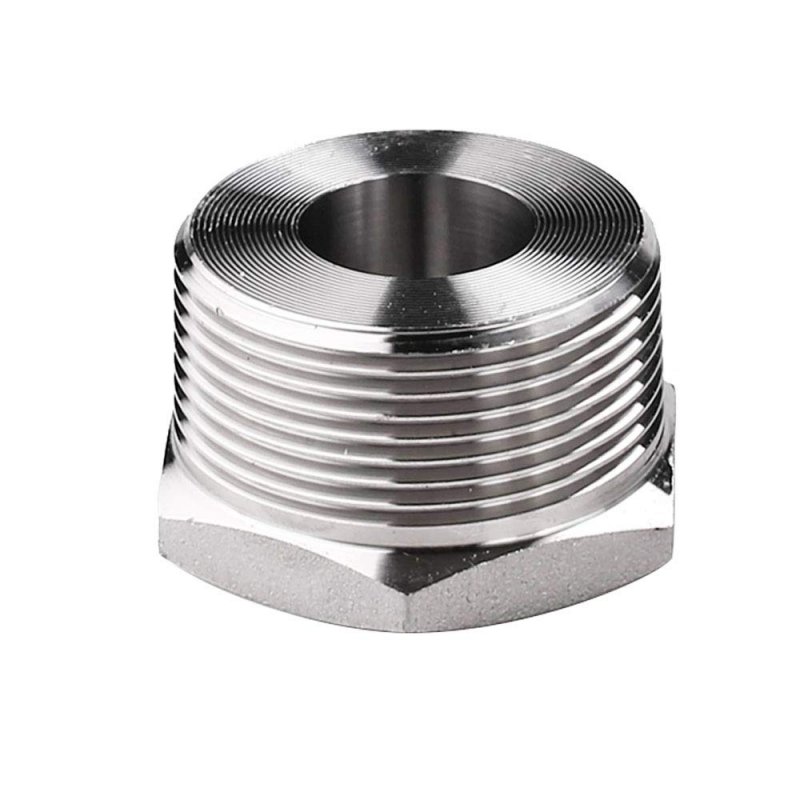 Avanty Stainless Steel 304 Forged Pipe Fitting Hex Bushing 1 2 Npt Male X 8 Female Adapter Class 3000 Pack Of