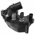 A-premium Engine Coolant Thermostat Housing Assembly Compatible With Ford Explorer 1997-2001 Ranger Sport Trac 2001 Mercury