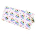 Graphics More Cute Rainbow Poop Pattern Novelty Metal Vanity Tag License Plate