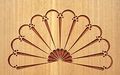 Cmt Rcs-802 Small Spanish Fan Template For Router Carver System 