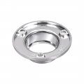 Uxcell Closet Wardrobe Rod Flange 25mm 1inch Dia Socket Bracket Support Holder For Pipe 6pcs