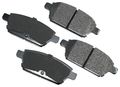 Act1161 Proact Ultr Ceramic Disc Brake Pad Kit Grey Rear Position For Cars 