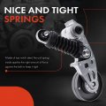 A-premium Belt Tensioner Assembly With Pulley Compatible Audi A6 Quattro 2006-2011 A8 2006-2010 Volkswagen Touareg 2007-2009
