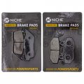 Niche Brake Pad Set For Triumph Thruxton 1200 Scrambler Street Cup T2020555 T2022955 Front Rear Organic