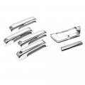 Sizver Chrome Door Handle Tailgate Cover For 2015-2017 Ford F-150 