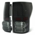 Kuafu Pair Tail Light Compatible With 2007-2013 Toyota Tundra Pickup Rear Brake Lamp Assembly Driver Passenger Side Plastic