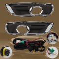 Front Light Bumper Fog Lamps For Chevrolet Malibu 2013 2014 2015 Chevy Replace G With Harness Wiring Switch Bulbs 2592301 Pack 
